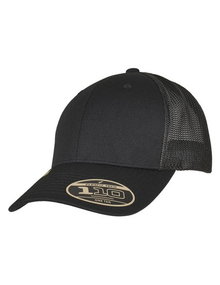 FLE-110RA-110 Recycled Alpha Shape Trucker Cap 2